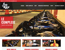 Tablet Screenshot of kartracer.fr